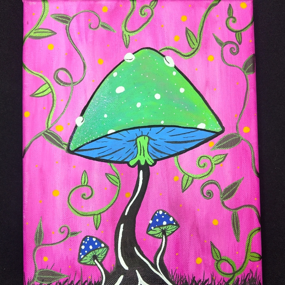 Electric Blooming Mushroom
